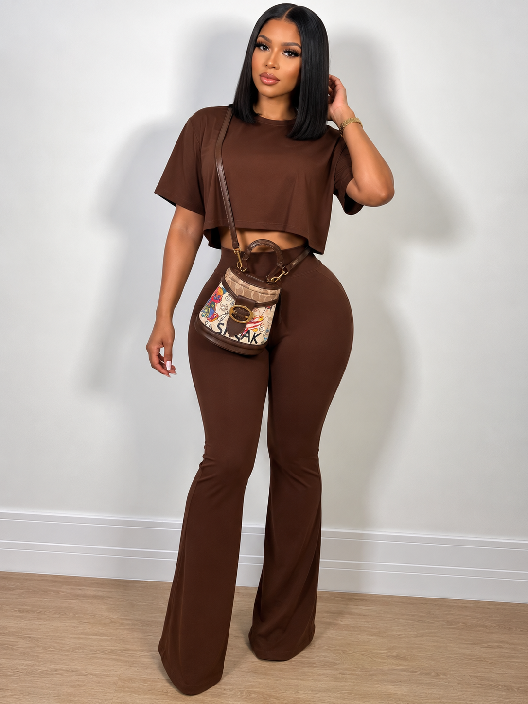 Gilli hicks flared pants set