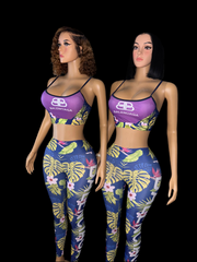 Miami girl leggings set