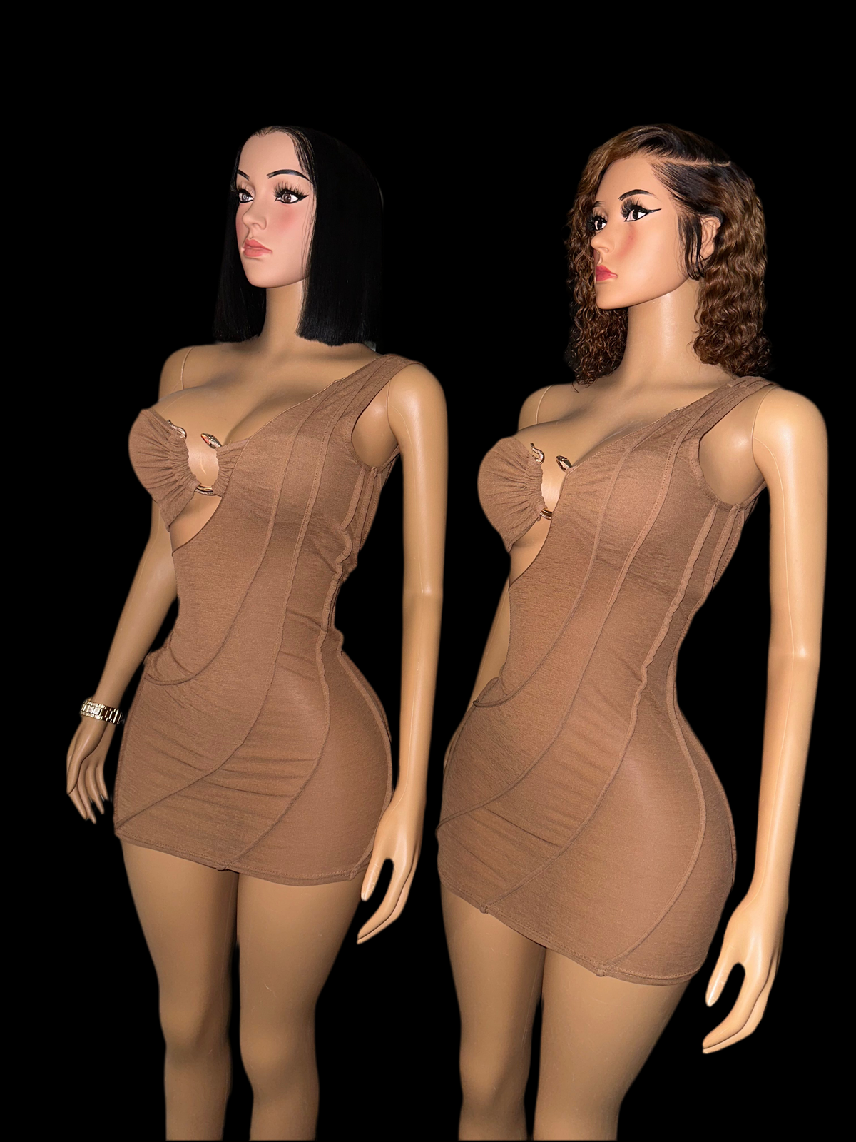 Little brown thing dress