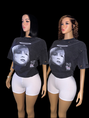 Nyc girls oversized tee