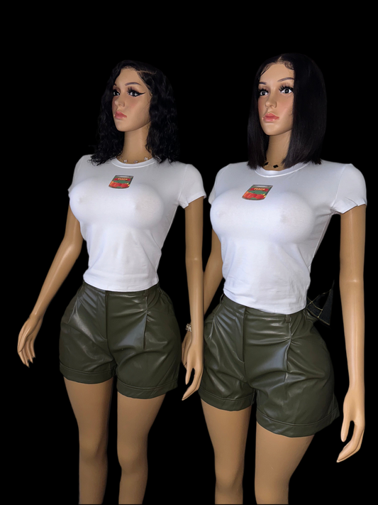 “Peach lovers” baby tee