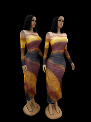 Sunrise breakfast dress