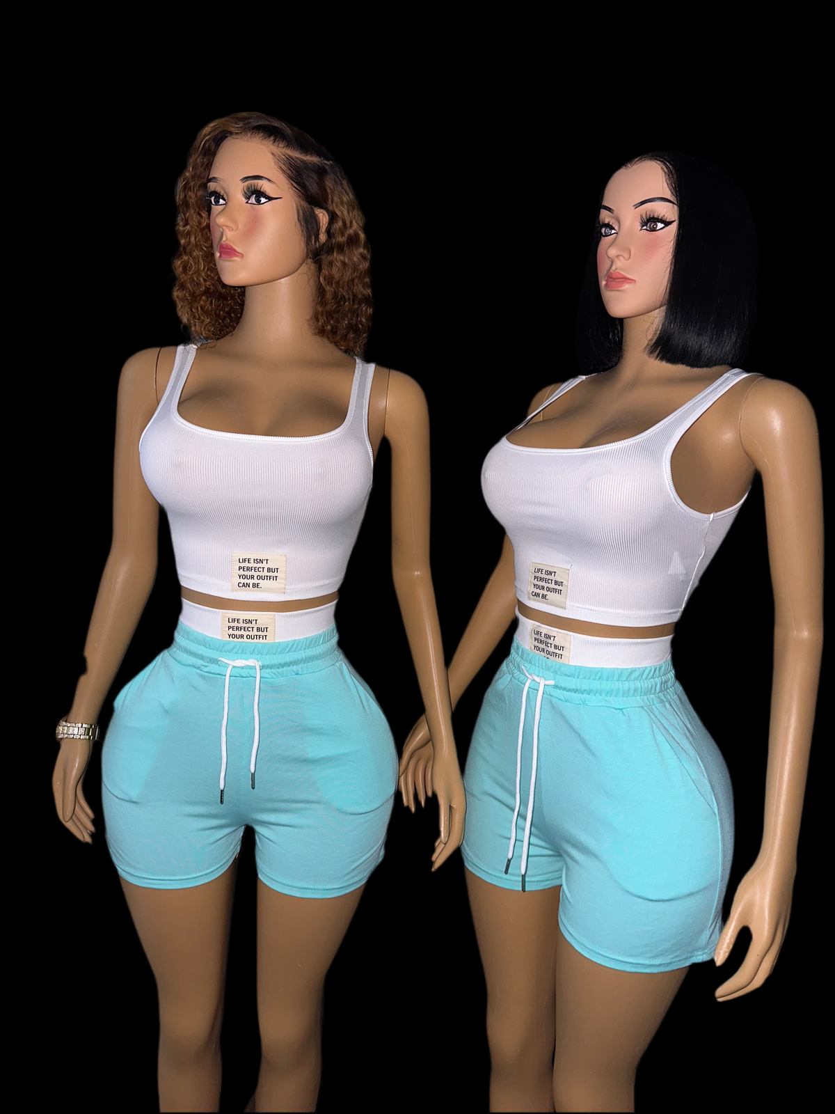 “Risky” shorts set