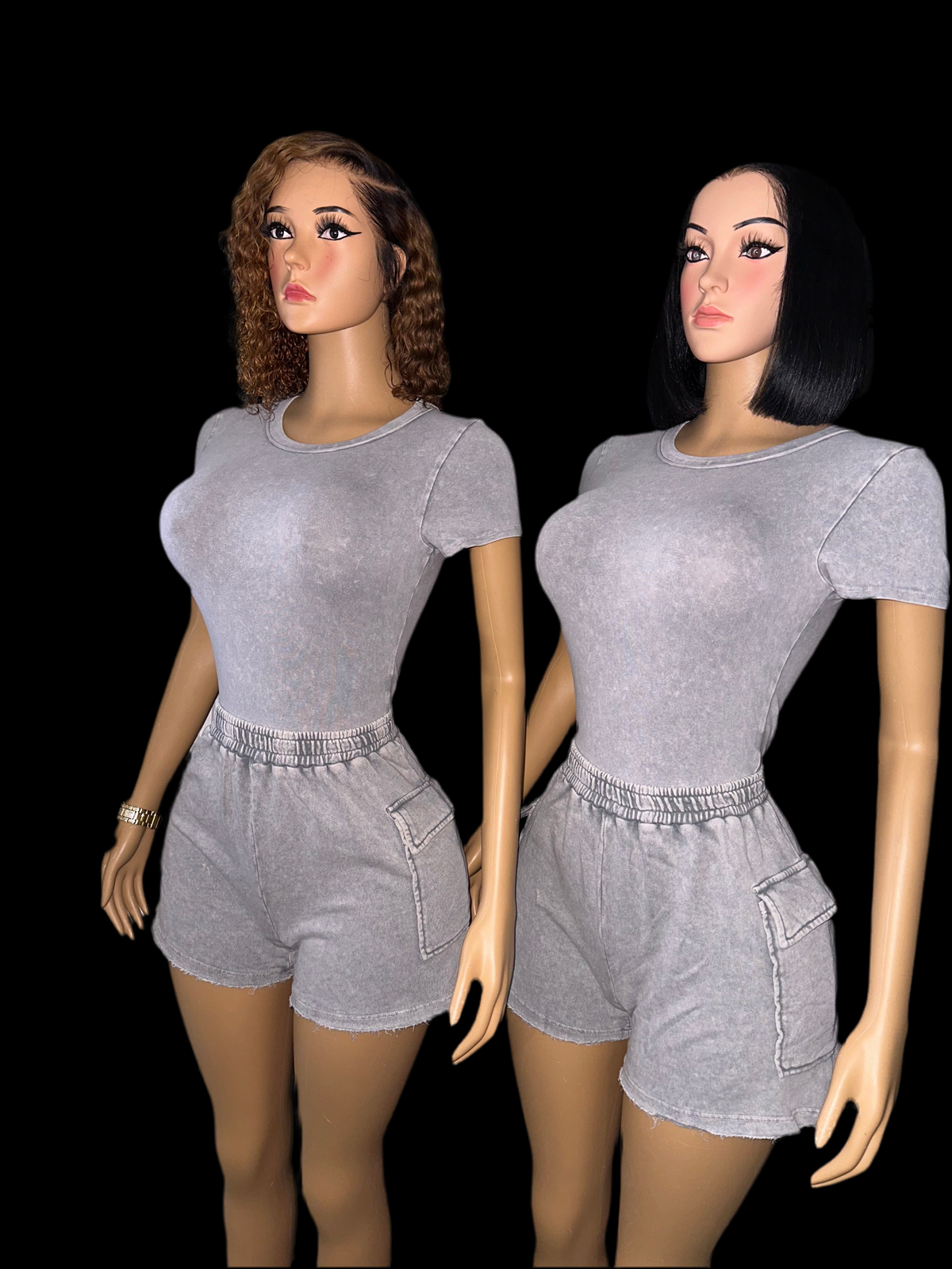 Comfy & clean shorts set