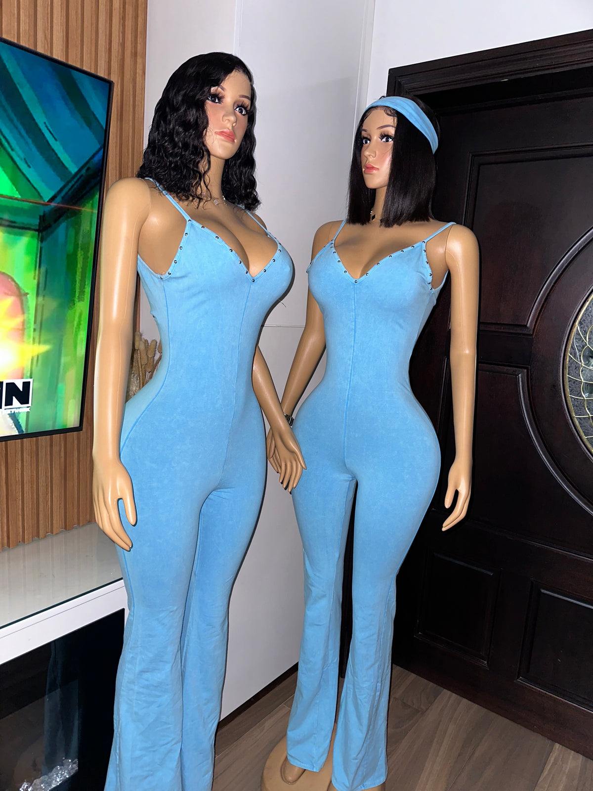 Jumpsuit with headband