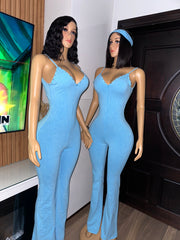 Jumpsuit with headband