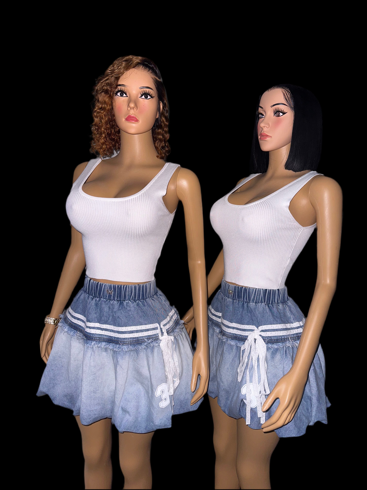 Denim skirt
