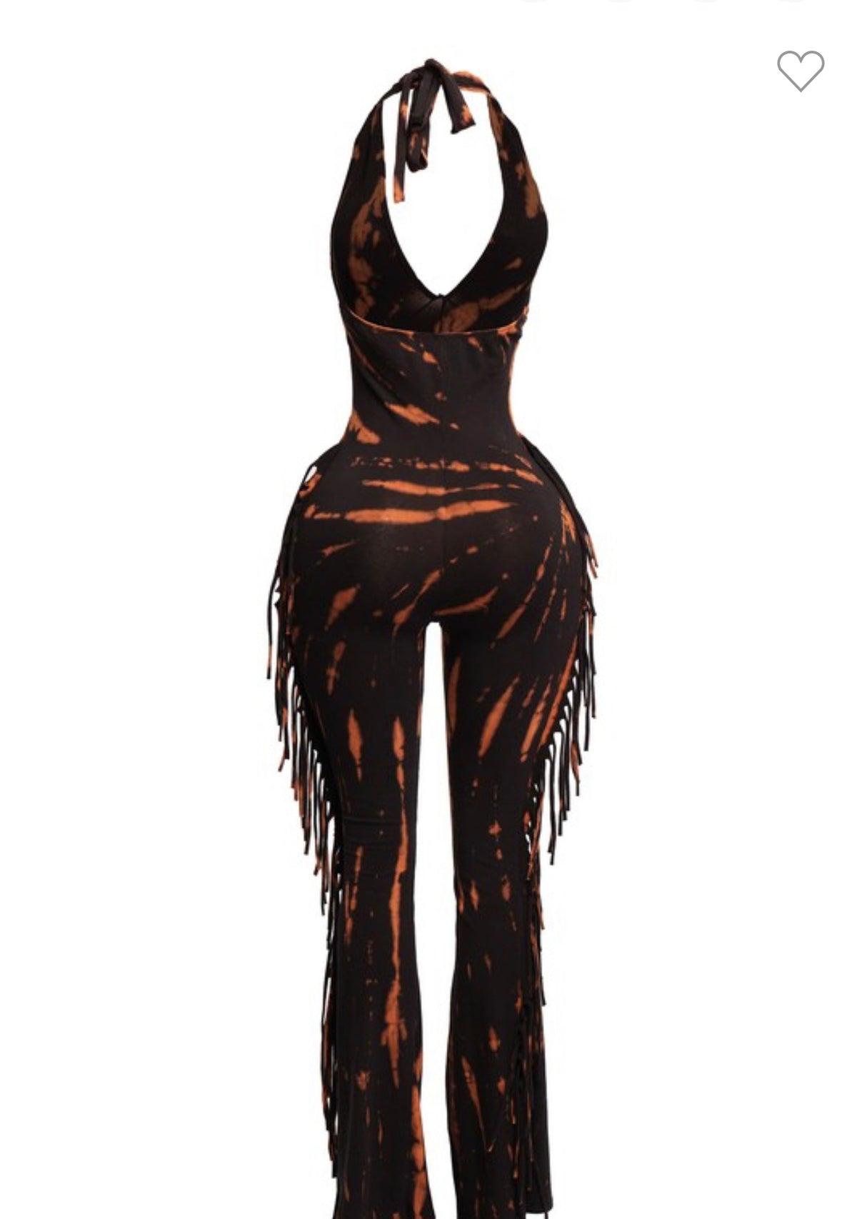 Tie and dye jumpsuit