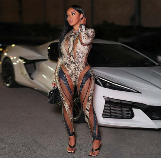 Jungle fever leggings set