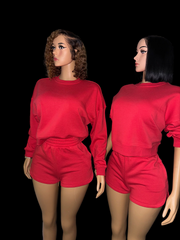 Ruby sweater & shorts set