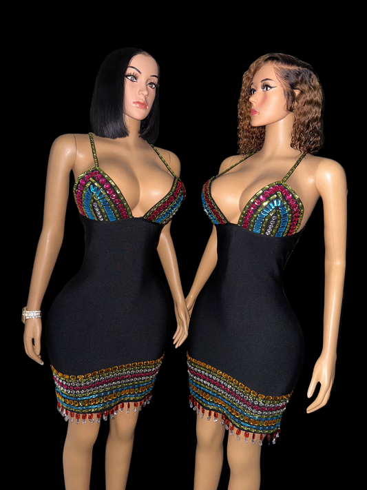 Glow season bandage dress