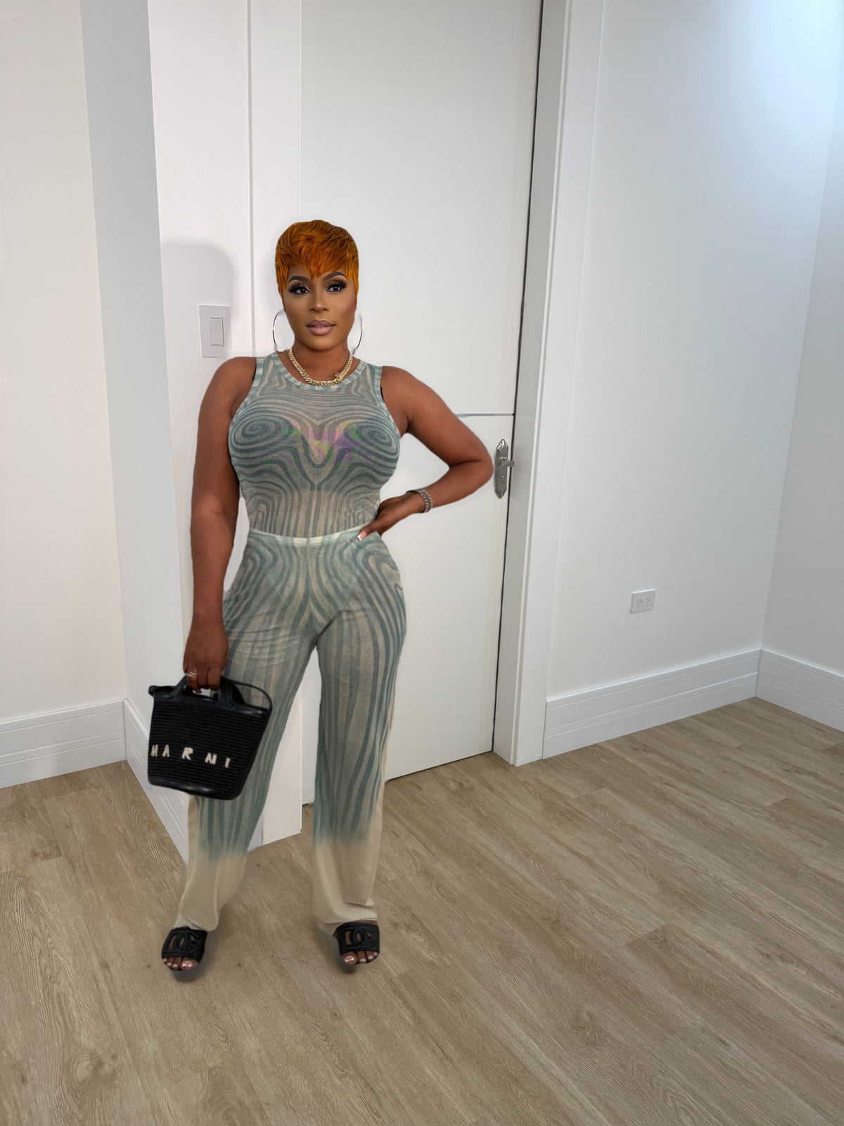 Touch boss pants set