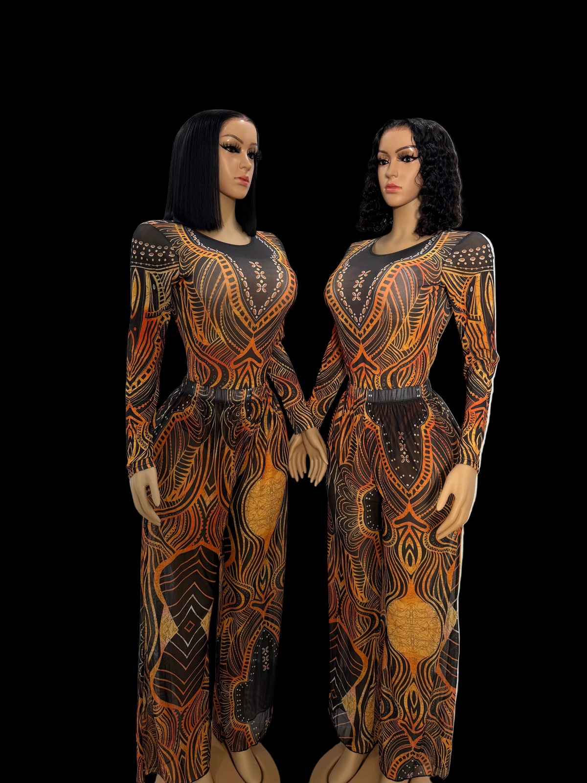 Indiana sheer pants set