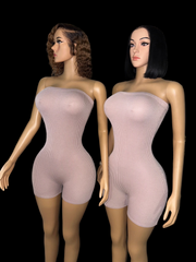 Blushing over him tube romper