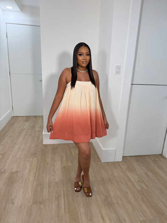 Kailee ombré dress