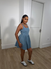 Little & flirty denim dress