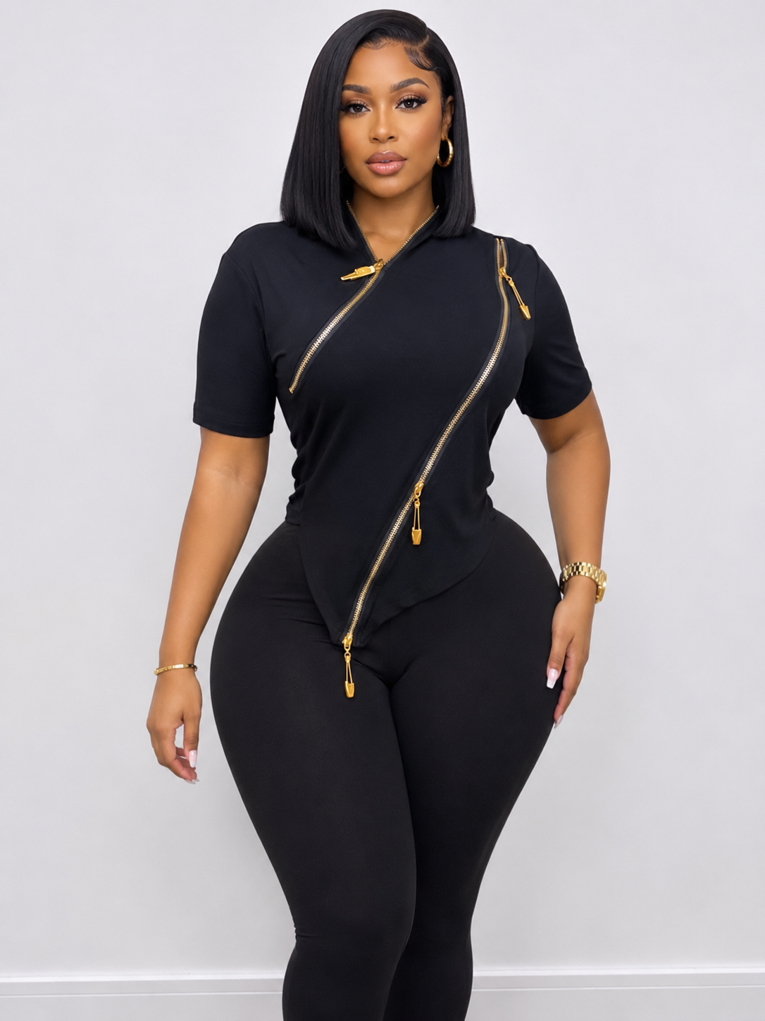 Bahama zipper top