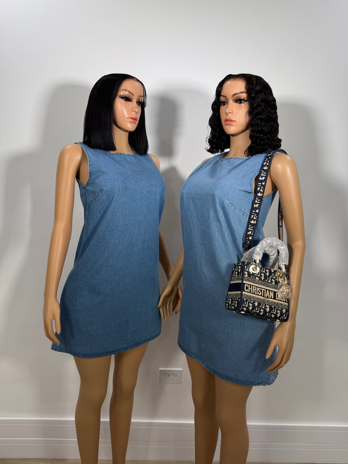 Miami days denim dress