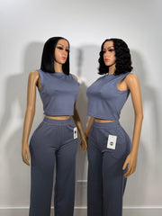 Rich aunty pants set
