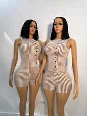 Sophisticated shorts set