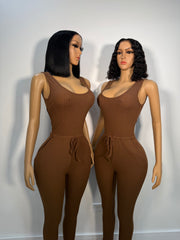 Running errands jumpsuit