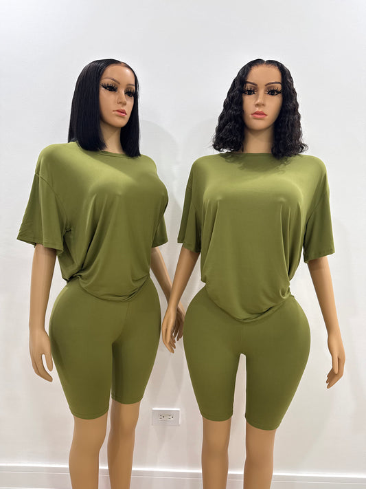 Summer basics biker set