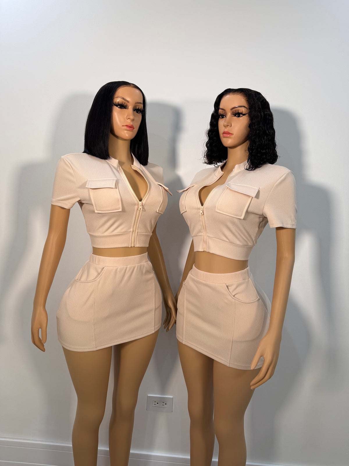 Not sending nudes skirt set