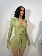 Certified doll Skirt set