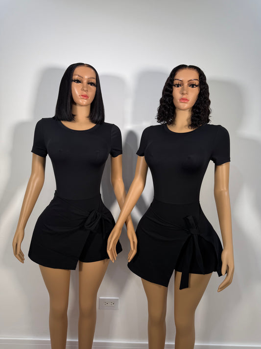 No bad vibes wrap romper (Copy)