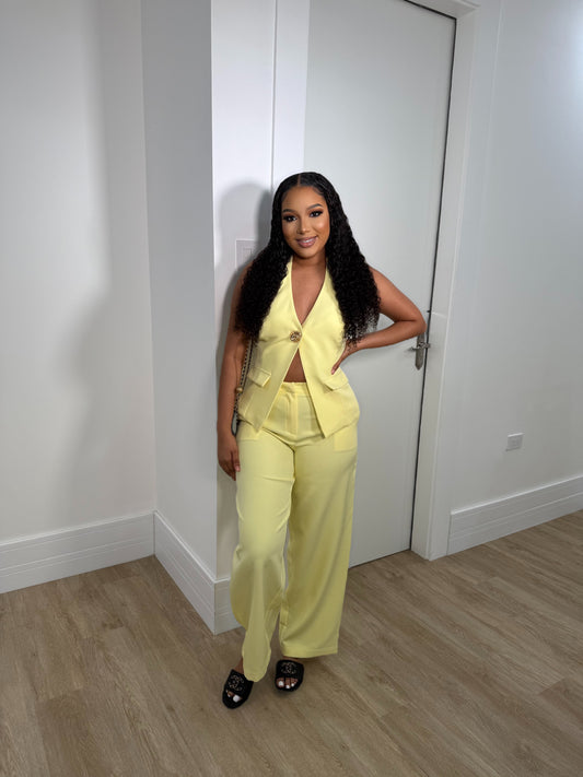 Sensational tailored pants set