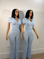 Any event ribbed pants set