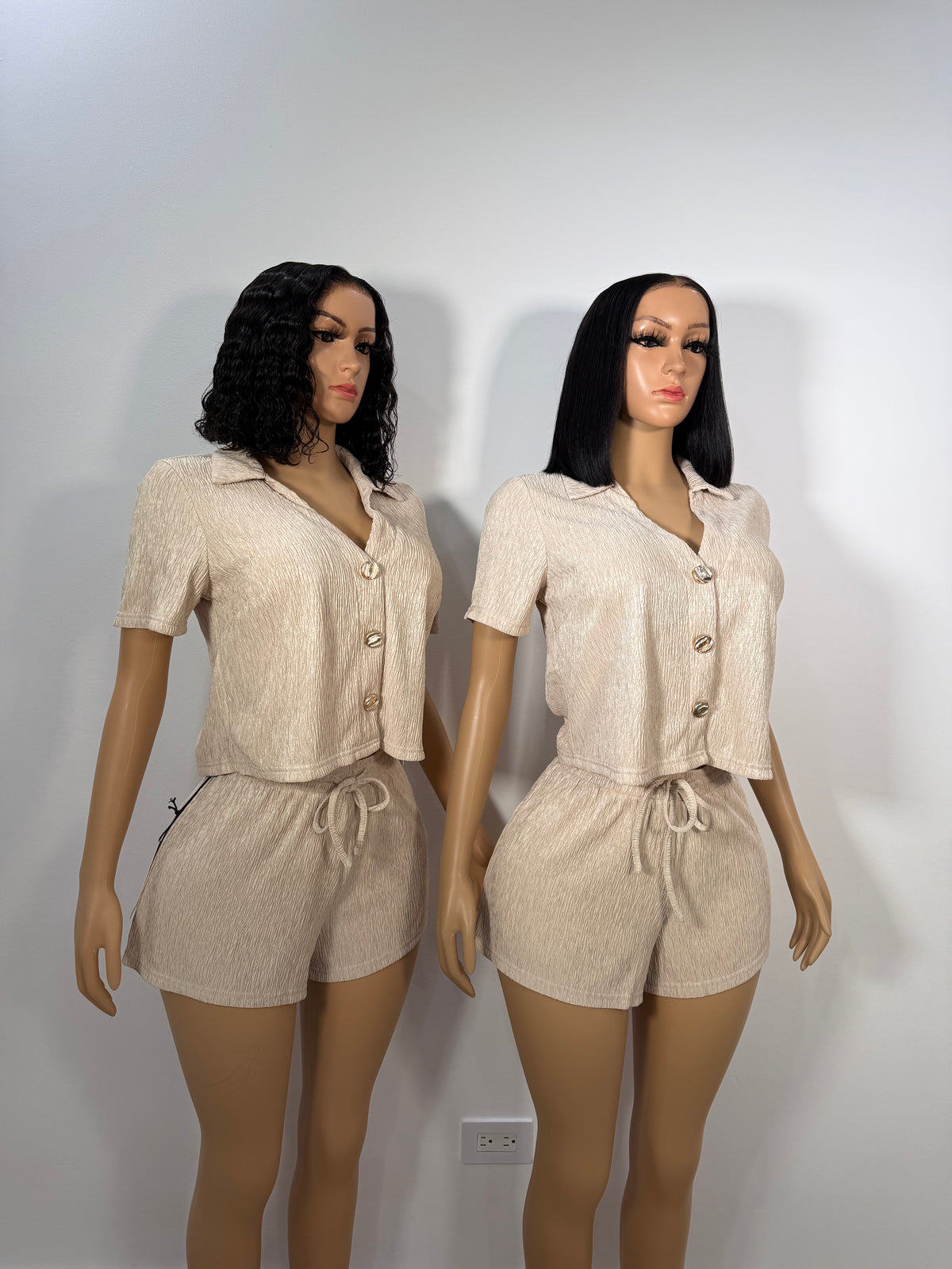 Dress up day shorts set