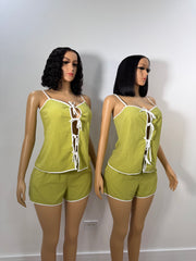 Fresh bloom shorts set