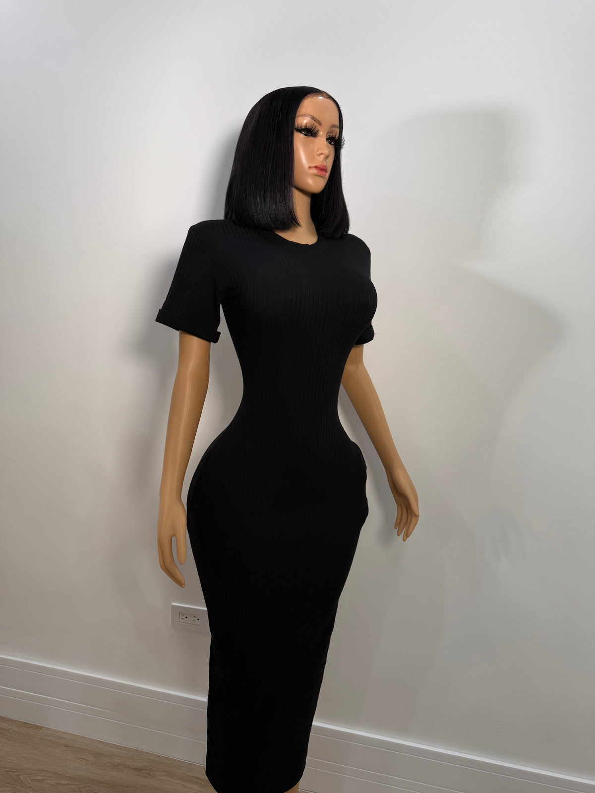 Sexy & Sleek ribbed dress