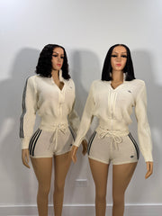Adidas shorts set