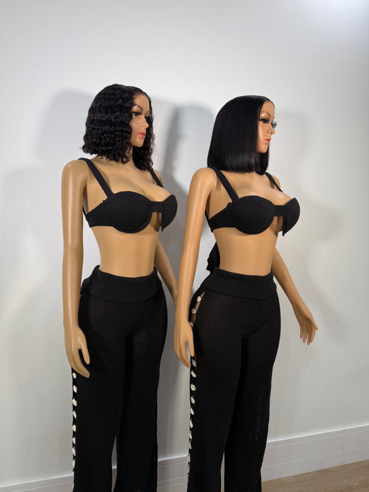 Boardwalk beach pants set
