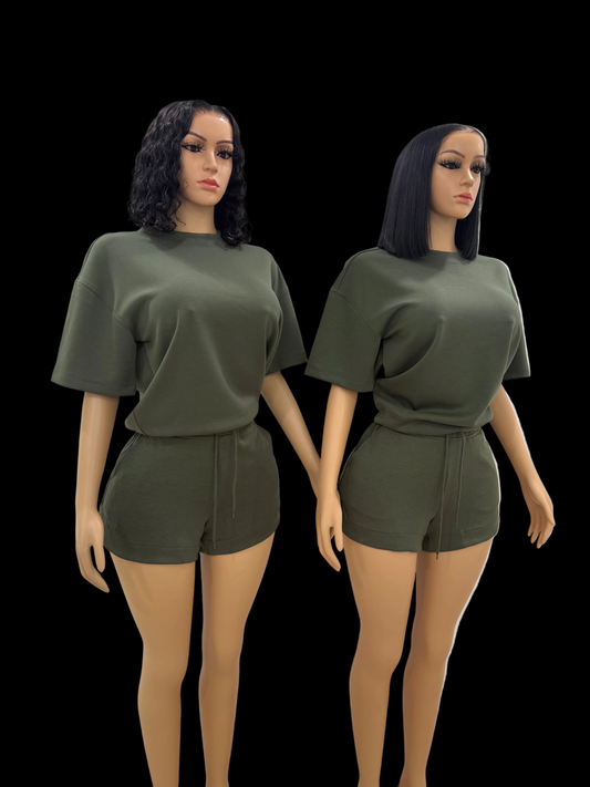 Oliveen shorts set