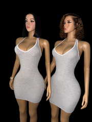 On the go mini dress