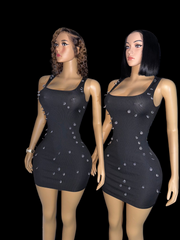Crystal tank dress