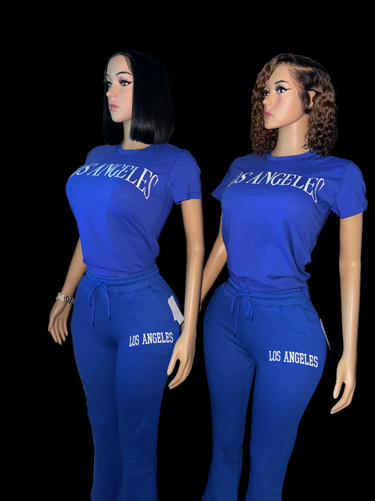 Group “A” sweat pants & tee set