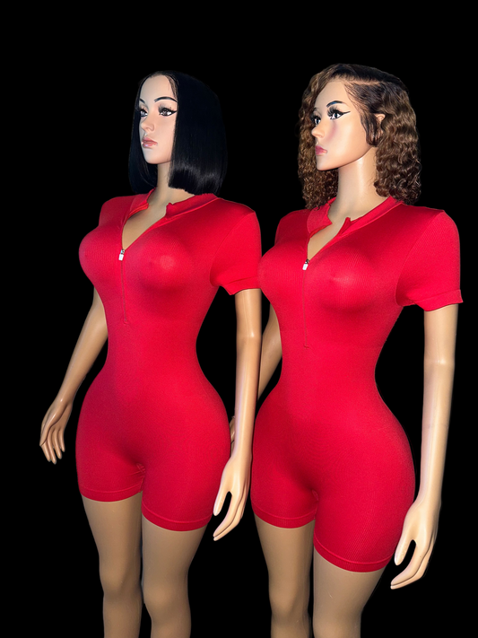 It’s all love biker romper