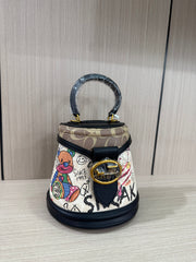 Coach graffiti artwork bag