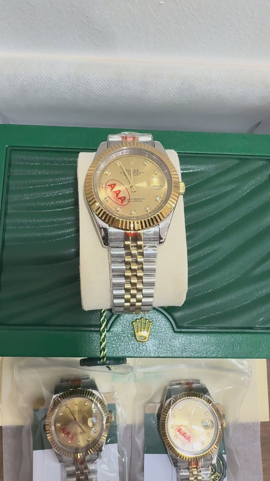 Rolex oyster datejust diamond dial